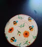 Woodslice decoupage coaster 