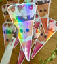 Holographic Ice Cream Cone - Cute Retro Waffle Lolly Vinyl Sticker
