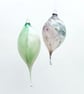 Blown Glass Green Bauble Decoration - Image 4