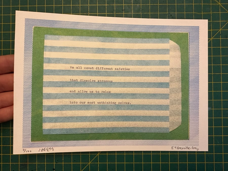 Safety - A5 Risograph