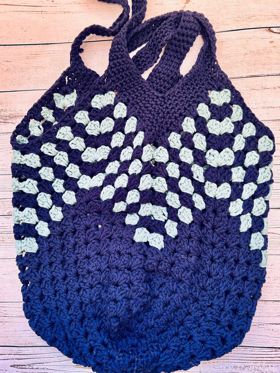 Crochet Cotton Market Bag