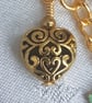 Gorgeous Tree of Life Key Ring - Key Chain Bag Charm - Gold Tones. - Image 4