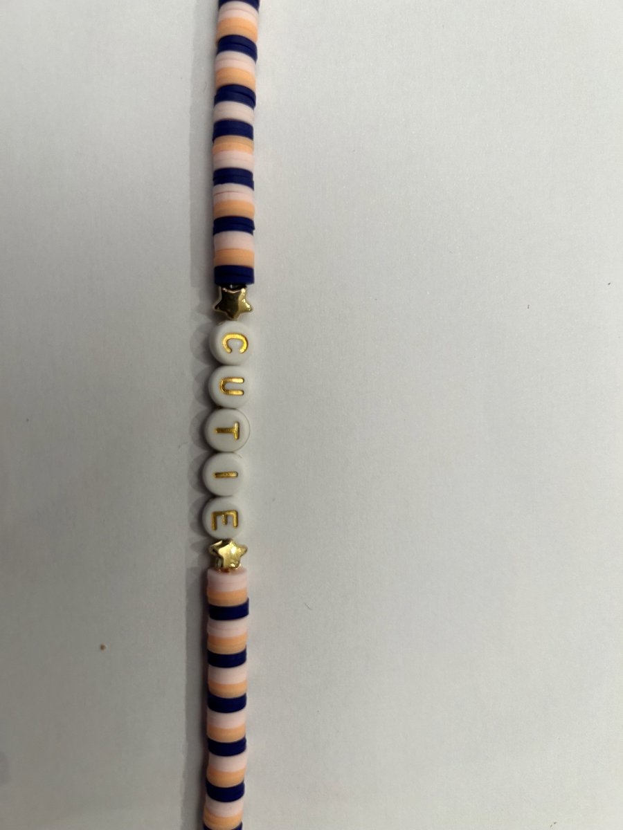 Purple and pink Cutie Bracelet 