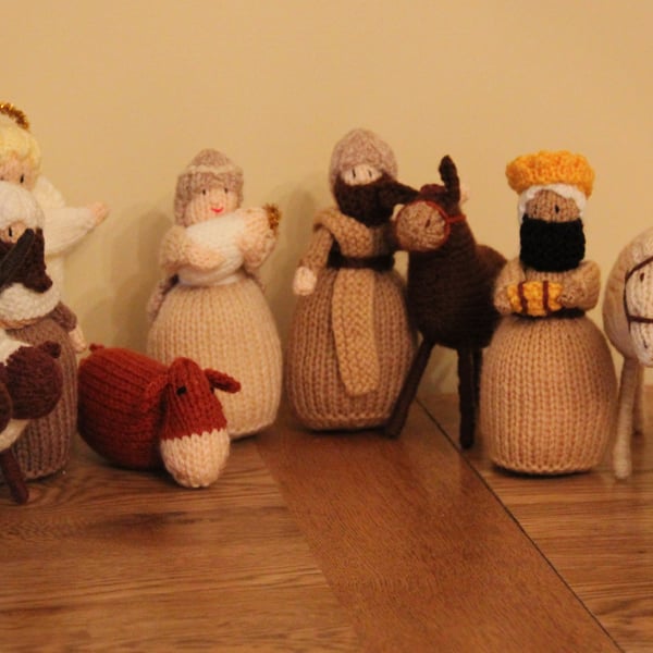 Knitted Nativity