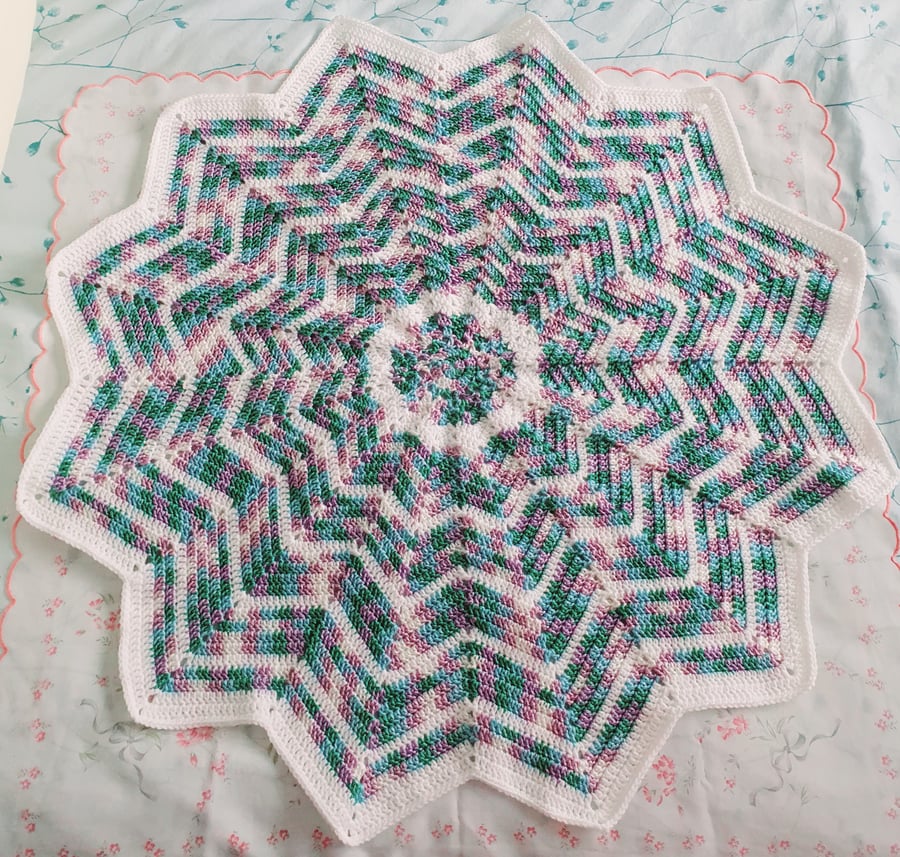Crochet Star blanket