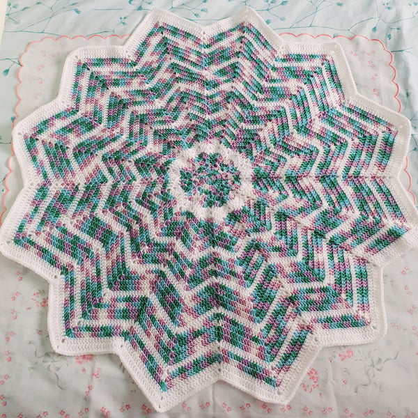 Crochet Star blanket