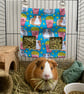 Hanging Fabric Hay Feeder for Guinea Pigs 