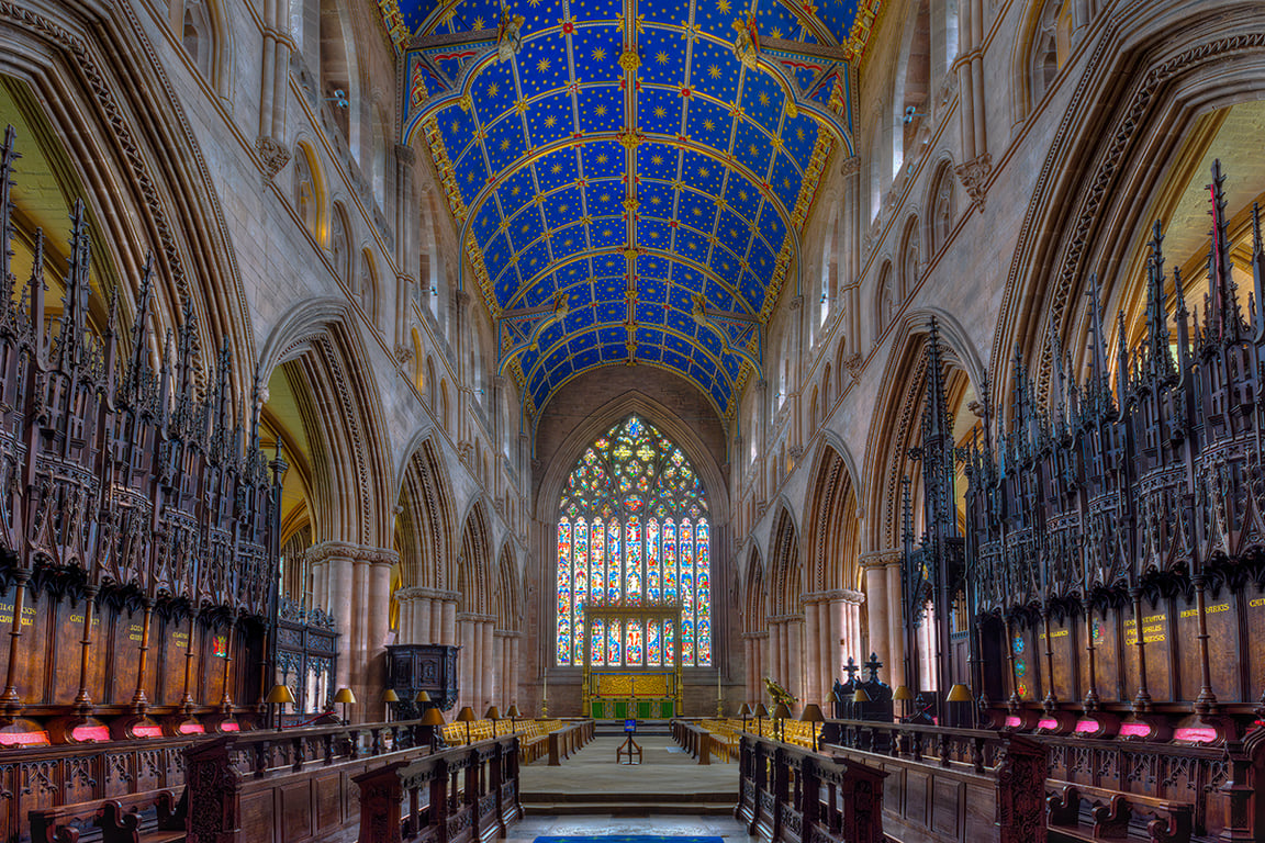 Carlisle Cathedral East landscape print