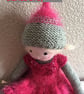 knitted doll - Clarice Grey - Image 5
