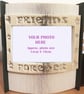 Friends Forever Photo Frame CUT & FOLD Book Folding Pattern -EMAILED PDF PATTERN - Image 1