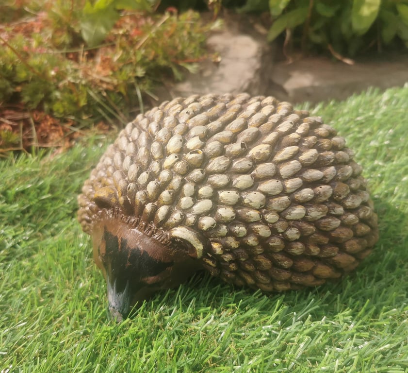 Hedgehog, Hand Painted Garden Ornament
