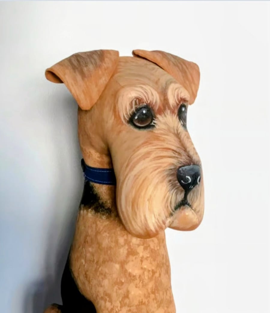 Fully personalised Airedale, Irish and Fox Terriers