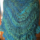 Large shawl or lap blanket
