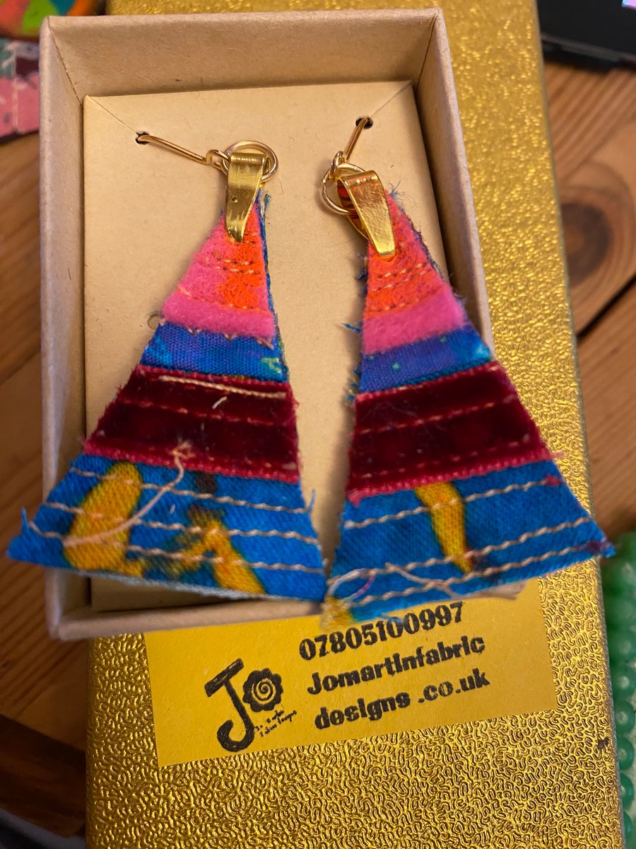 FabricArtisan earrings 
