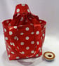 Spotty Tie Top Bag - Image 1
