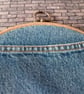Handmade Denim Pocket Wall Hanging - Medium - Image 7