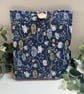 Handmade Padded Book Bag: Floral Dragonfly Book Cover, Book Protector - Image 6