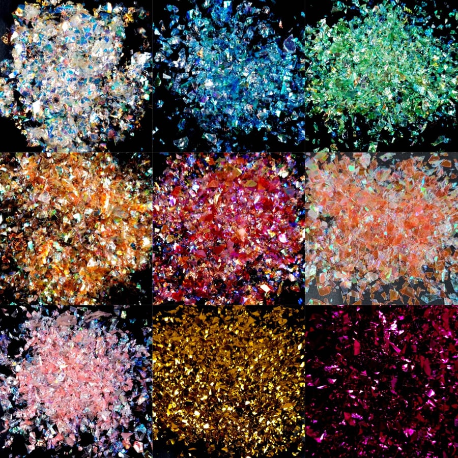 Opalescent Mylar Flakes