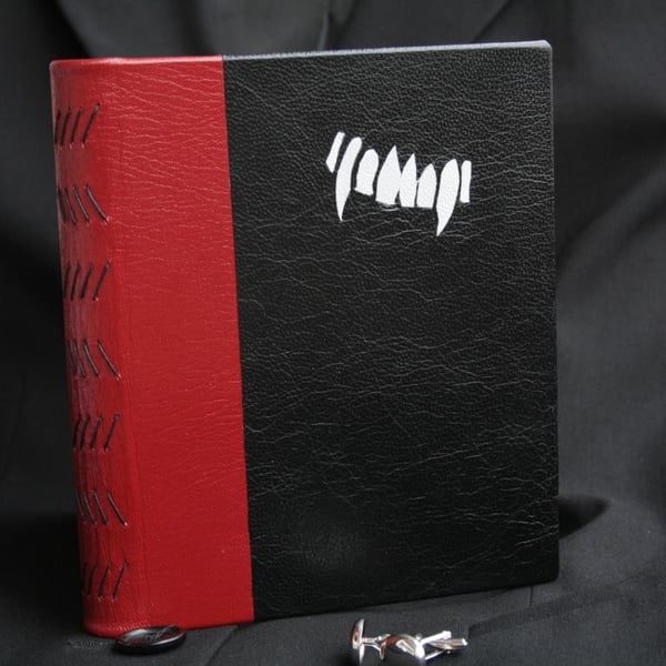 Blank Journal, Vampire Party Guestbook, Vampire Optic, Goth Style
