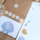 The Little Mermaid Writing Set - Hand Illustrated Coastal Stationery