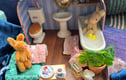 Dolls house in a suitcase collection