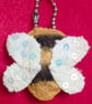 Handmade Boho Felt Bee Bag Charm