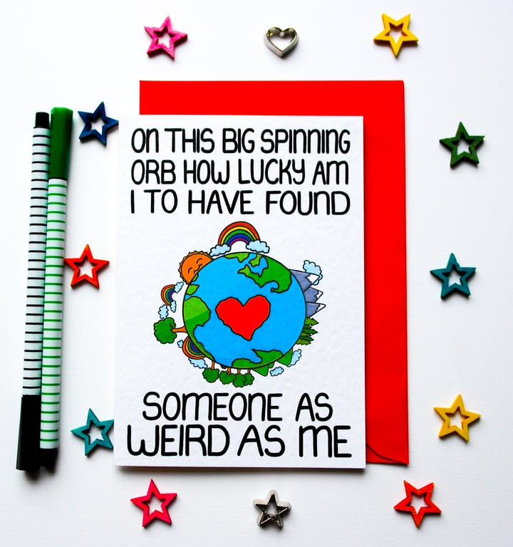 Cute Birthday, Funny Valentine's Day Card, Galentines Day Card For Her, Him 