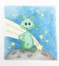 Little Alien Card - Blank Card - Birthday Card - Image 4