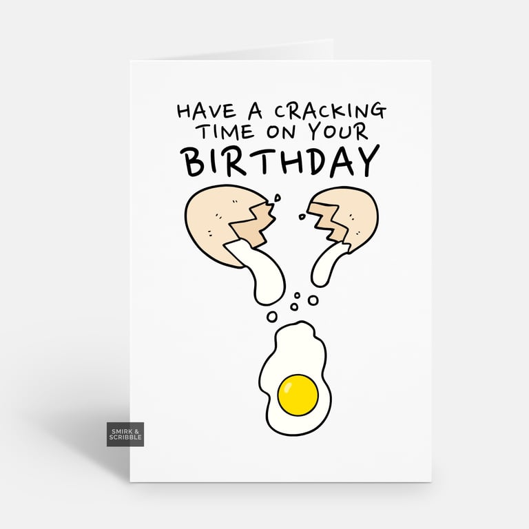 Unique Funny Birthday Card For Him Or Her 