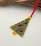 Robins Christmas Tree Decoration with Yellow Star - Image 8