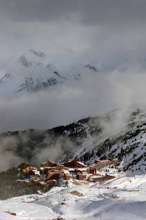 Les Arcs Arc 2000 Paradiski French Alps France Photograph Print