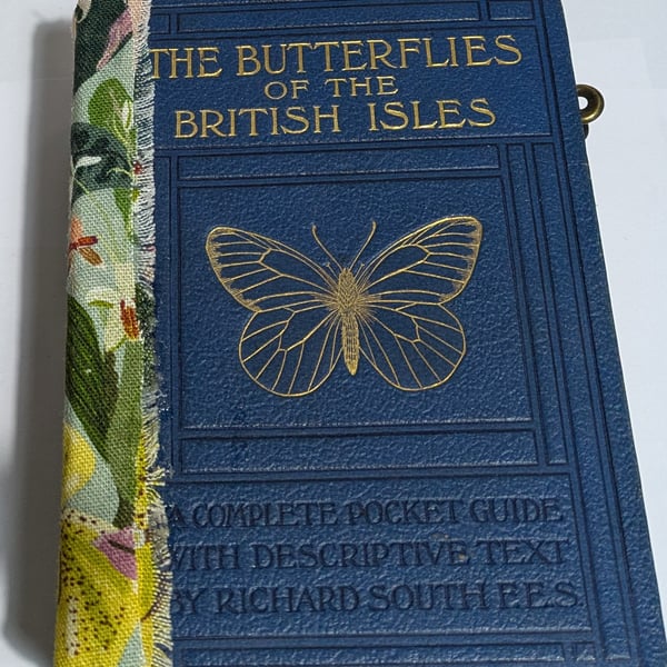 Beautiful repurposed butterfly journal