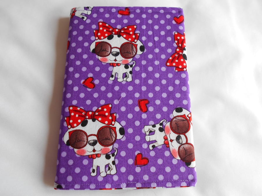 DOG Notebook Cover & notebook A6 - Stationery - Back to School - Gift Idea 