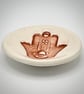 Ceramic Hamsa Hand ring dish - Image 3