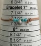 Adjustable cotton cord anklet with turquoise beads and shell charm - Image 10