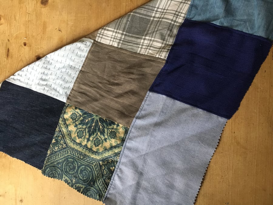 Handmade patchwork unlined bandana (BA5)