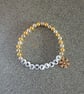 Snowflake charm bracelet, Christmas charm bracelet, bracelet, snowflake bracelet
