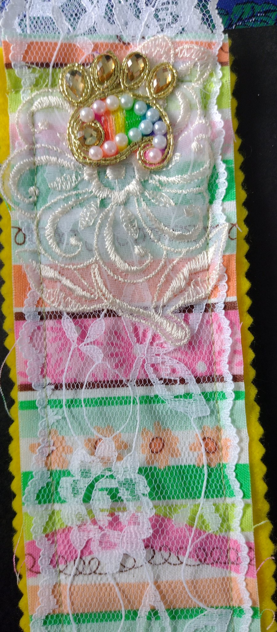 Pretty Bright Colourful Unique Bookmark 