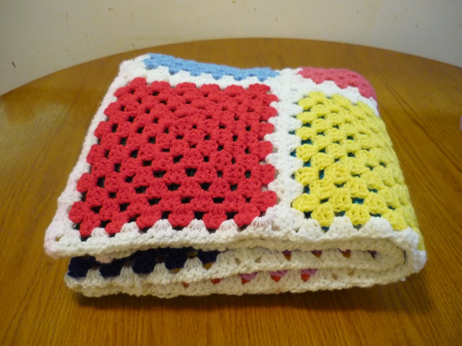 Extra Large Hand Crochet Blanket orThrow