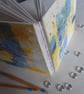 Two original paintings turned into a handmade book (no. 38)  - Image 6