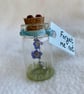 Forget-me-not memorial message in a jar for breavement or loss - Image 5