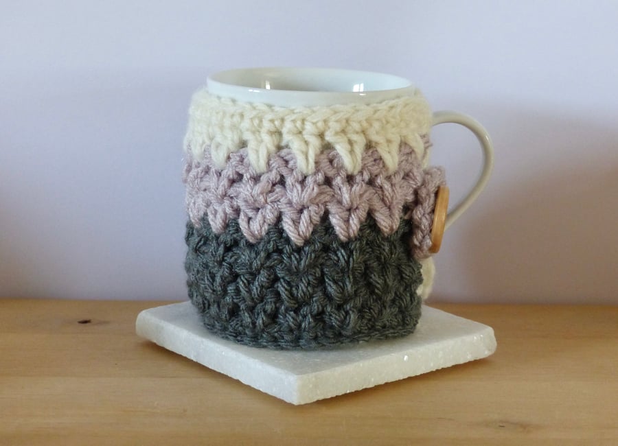 Crocheted Mug Cosy