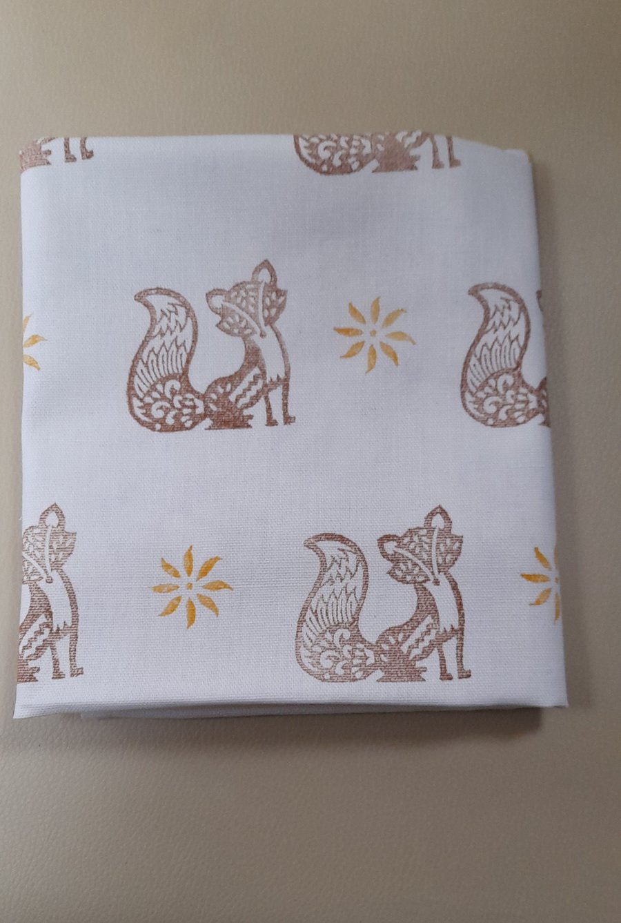 Tea Towel Fox Print