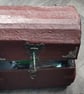 chest filled with goodies for pagan alternative spiritual person candles incense