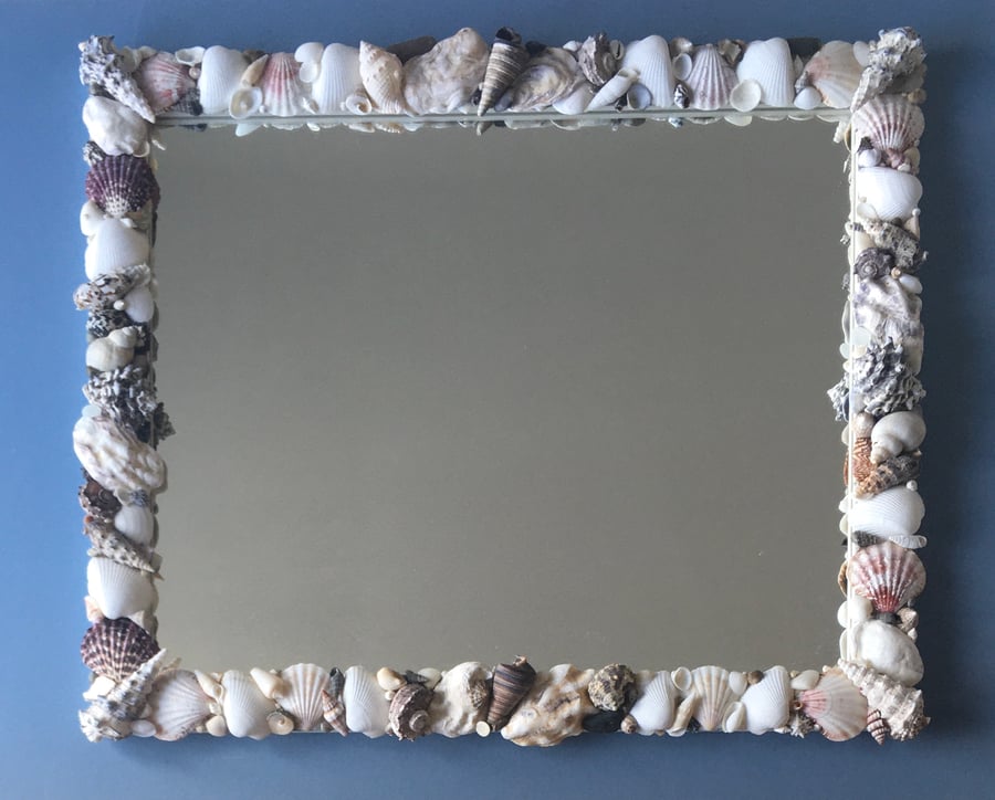 Maya Bay Shell Mirror SOLD