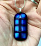 Windows Shimmering Dichroic Glass Pendant - Image 1