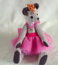 Rose, a 10" ballerina collectable bear with tutu - Image 8