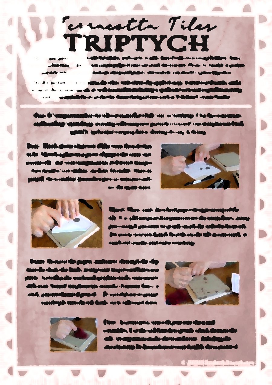 Tile Triptych Instruction Sheet