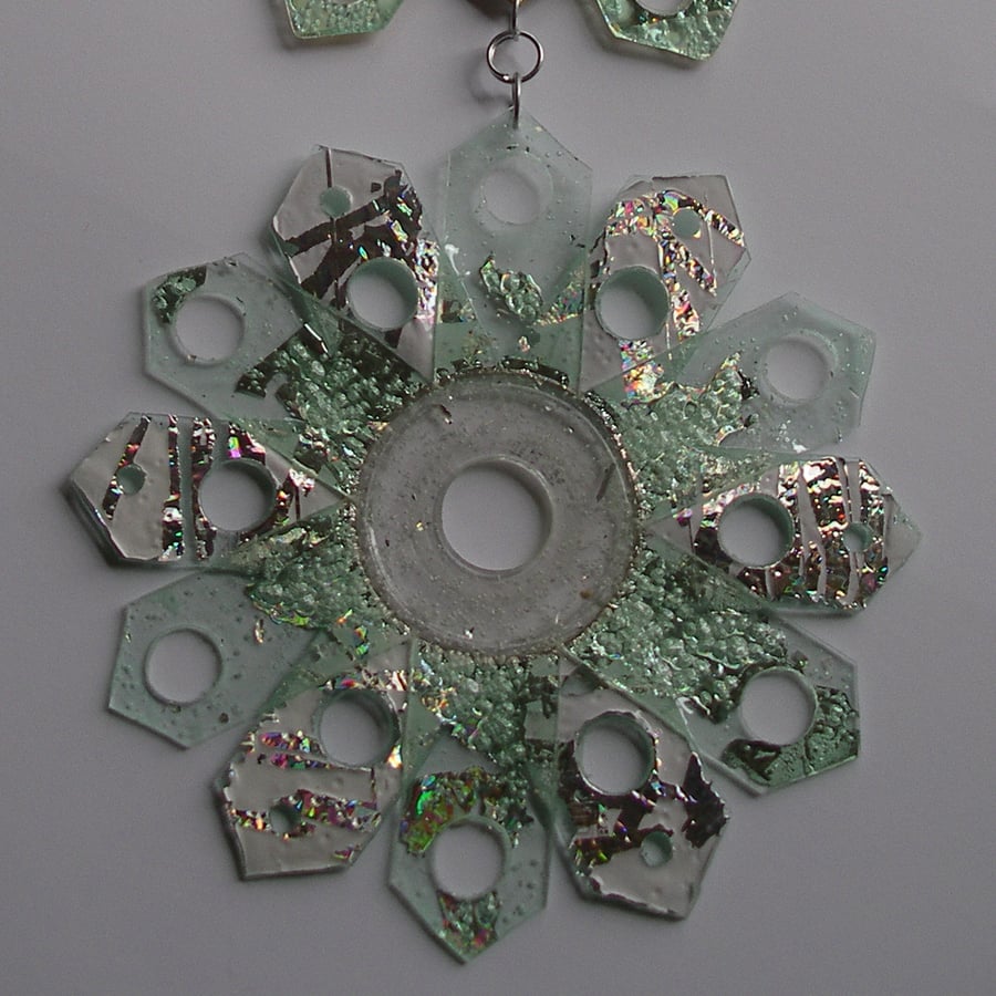 Snowflakes hanging ornament