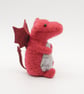 Woolly Dragon - Needle Felted Handmade Decoration - Image 3